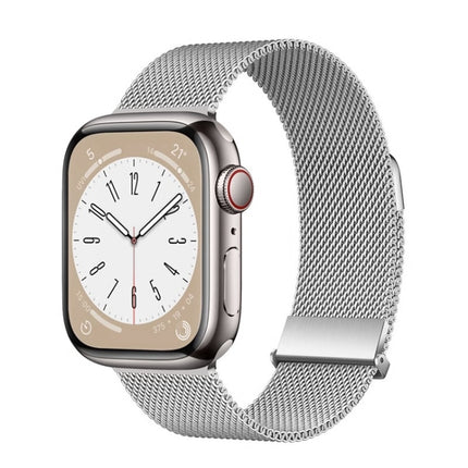 ZGA Milanese Magnetic Metal Watch Band, For Apple Watch Series 10 46mm, For Apple Watch Series 10 42mm, For Apple Watch SE 2023 44mm, For Apple Watch Ultra 2 49mm, For Apple Watch Series 9 45mm, For Apple Watch Ultra 49mm, For Apple Watch Series 8 45mm... - DealBuddy