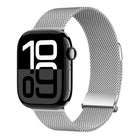 ZGA Milanese Magnetic Metal Watch Band, For Apple Watch Series 10 46mm, For Apple Watch Series 10 42mm, For Apple Watch SE 2023 44mm, For Apple Watch Ultra 2 49mm, For Apple Watch Series 9 45mm, For Apple Watch Ultra 49mm, For Apple Watch Series 8 45mm... - DealBuddy
