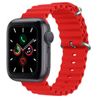 For Apple Watch Series 5 44mm / Red