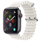 ZGA Ocean Silicone Watch Band, For Apple Watch Series 4 44mm, For Apple Watch Series 3 42mm, For Apple Watch Series 2 42mm, For Apple Watch 42mm - DealBuddy
