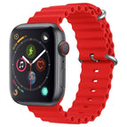 For Apple Watch Series 4 44mm / Red