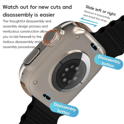 ZGA Ocean Silicone Watch Band, For Apple Watch Series 4 44mm, For Apple Watch Series 3 42mm, For Apple Watch Series 2 42mm, For Apple Watch 42mm - DealBuddy