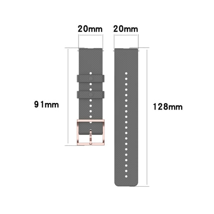 20mm Dot Texture Wrist Strap, For Galaxy Watch Active 3 / Active 2 / Active, For Polar Ignite - DealBuddy