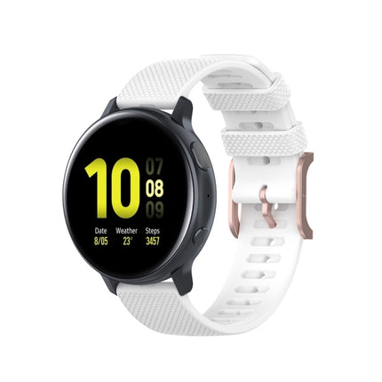 20mm Dot Texture Wrist Strap, For Galaxy Watch Active 3 / Active 2 / Active, For Polar Ignite - DealBuddy