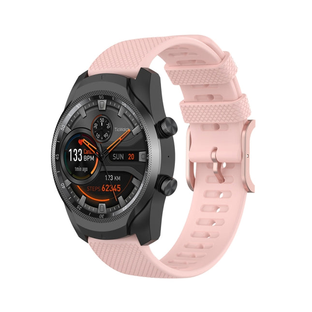 22mm Dot Texture Wrist Strap, For Polar Grit X / Vantage M, For Ticwatch Pro 2020 / Ticwatch GTX, For Samsung Galaxy Watch3 45mm / Galaxy Watch 46mm - DealBuddy