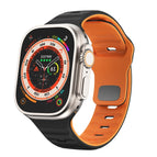 For Apple Watch Ultra 2 49mm / Black Orange