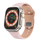 For Apple Watch Ultra 2 49mm / Pink+Rose Ash