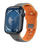 For Apple Watch Series 9 45mm / Space Grey Orange