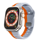 For Apple Watch Ultra 49mm / Grey Orange