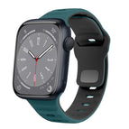 For Apple Watch Series 8 45mm / Green Black