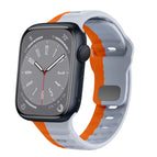 For Apple Watch Series 8 45mm / Grey Orange
