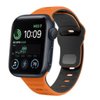 For Apple Watch SE 2022 44mm / Orange Black