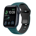 For Apple Watch SE 44mm / Green Black