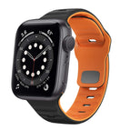 For Apple Watch Series 6 40mm / Black Orange