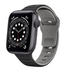 Wave Texture Reverse Buckle Silicone Watch Band, For Apple Watch Series 6 40mm, For Apple Watch Series 6 44mm, For Apple Watch Series 5 44mm, For Apple Watch Series 5 40mm - DealBuddy
