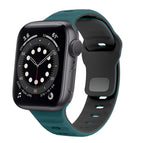 For Apple Watch Series 6 40mm / Green Black