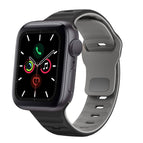 For Apple Watch Series 5 44mm / Black Grey