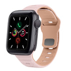 For Apple Watch Series 5 44mm / Pink+Rose Ash