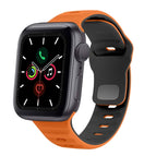 For Apple Watch Series 5 40mm / Orange Black