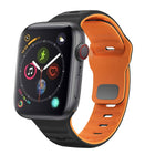 Wave Texture Reverse Buckle Silicone Watch Band, For Apple Watch Series 4 44mm, For Apple Watch Series 4 40mm, For Apple Watch Series 3 38mm, For Apple Watch Series 3 42mm - DealBuddy
