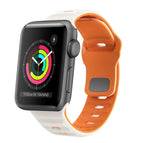 For Apple Watch Series 3 38mm / Starlight Orange
