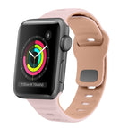 For Apple Watch Series 3 42mm / Pink+Rose Ash