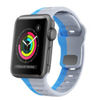 For Apple Watch Series 2 42mm / Grey Blue