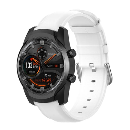 22mm Leather Strap with Round Tail Buckle - DealBuddy