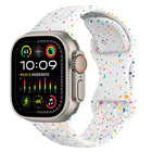 Hole Style Butterfly Buckle Camouflage Silicone Watch Band, For Apple Watch Ultra 2 49mm, For Apple Watch Series 9 45mm, For Apple Watch Series 9 41mm, For Apple Watch Ultra 49mm