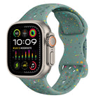 Hole Style Butterfly Buckle Camouflage Silicone Watch Band, For Apple Watch Ultra 2 49mm, For Apple Watch Series 9 45mm, For Apple Watch Series 9 41mm, For Apple Watch Ultra 49mm