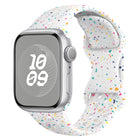 Hole Style Butterfly Buckle Camouflage Silicone Watch Band