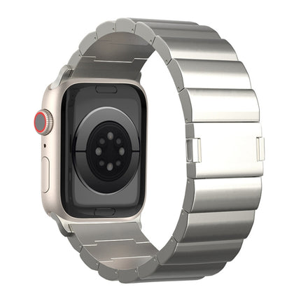 One-Bead Magnetic Buckle Titanium Metal Watch Band, For Apple Watch Series 7 41mm, For Apple Watch Series 7 45mm, For Apple Watch SE 40mm, For Apple Watch SE 44mm, For Apple Watch Series 6 40mm, For Apple Watch Series 6 44mm, For Apple Watch Series 5 4... - DealBuddy