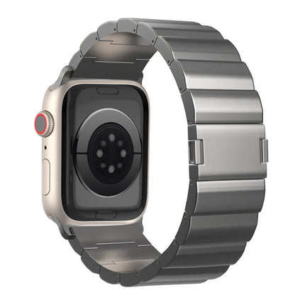 One-Bead Magnetic Buckle Titanium Metal Watch Band, For Apple Watch Series 7 41mm, For Apple Watch Series 7 45mm, For Apple Watch SE 40mm, For Apple Watch SE 44mm, For Apple Watch Series 6 40mm, For Apple Watch Series 6 44mm, For Apple Watch Series 5 4... - DealBuddy