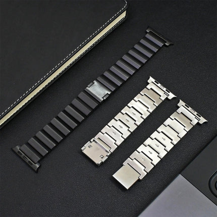 One-Bead Magnetic Buckle Titanium Metal Watch Band, For Apple Watch Series 10 46mm, For Apple Watch Series 10 42mm, For Apple Watch SE 2023 44mm, For Apple Watch SE 2023 40mm, For Apple Watch Ultra 2 49mm, For Apple Watch Series 9 45mm                 ... - DealBuddy