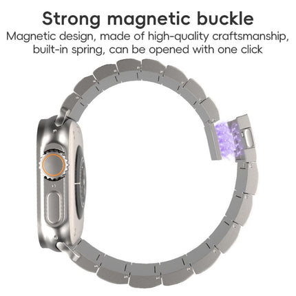 One-Bead Magnetic Buckle Titanium Metal Watch Band, For Apple Watch Series 2 42mm, For Apple Watch Series 2 38mm, For Apple Watch 42mm, For Apple Watch 38mm - DealBuddy