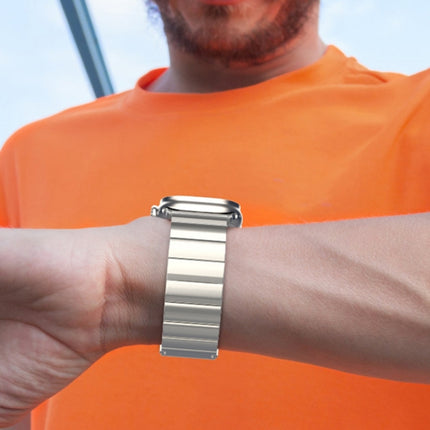 One-Bead Magnetic Buckle Titanium Metal Watch Band, For Apple Watch Series 10 46mm, For Apple Watch Series 10 42mm, For Apple Watch SE 2023 44mm, For Apple Watch SE 2023 40mm, For Apple Watch Ultra 2 49mm, For Apple Watch Series 9 45mm                 ... - DealBuddy