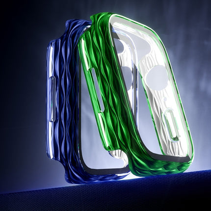 2 in 1 PC Hybrid Tempered Glass Protector Case, For Apple Watch Series 6 / 5 / 4 / SE 44mm, For Apple Watch Series 6 / 5 / 4 / SE 40mm, For Apple Watch Series 9 / 8 / 7 45mm, For Apple Watch Series 9 / 8 / 7 41mm - DealBuddy
