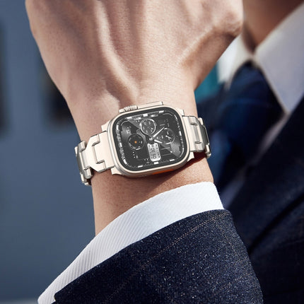 Y Type Pure Titanium Watch Band, For Apple Watch 42mm, For Apple Watch 38mm - DealBuddy