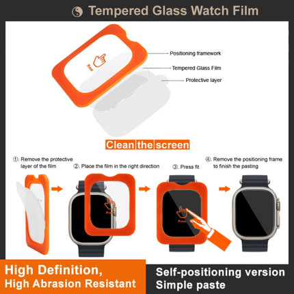 IMAK Tempered Glass Watch Protective Film Self-contained Positioning Version