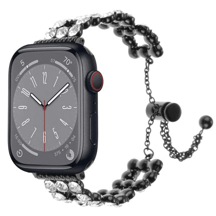 Rhinestone Metal Bracelet Watch Band, For Apple Watch SE 2023 44mm, For Apple Watch SE 2023 40mm, For Apple Watch Ultra 2 49mm, For Apple Watch Series 9 45mm, For Apple Watch Series 9 41mm, For Apple Watch Ultra 49mm, For Apple Watch Series 8 41mm     ... - DealBuddy