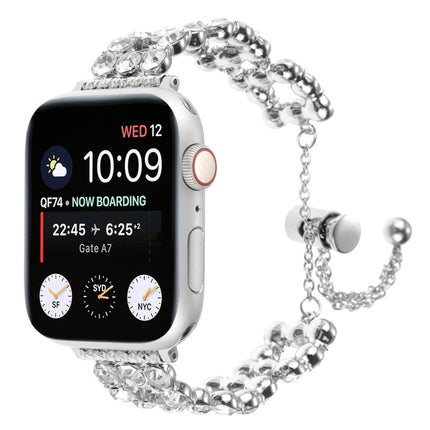 Rhinestone Metal Bracelet Watch Band