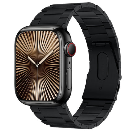 PG63 Three-Bead Protrusion Titanium Metal Watch Band, For Apple Watch Series 10 46mm, For Apple Watch Series 10 42mm, For Apple Watch SE 2023 44mm, For Apple Watch SE 2023 40mm, For Apple Watch Ultra 2 49mm, For Apple Watch Series 9 45mm               ... - DealBuddy