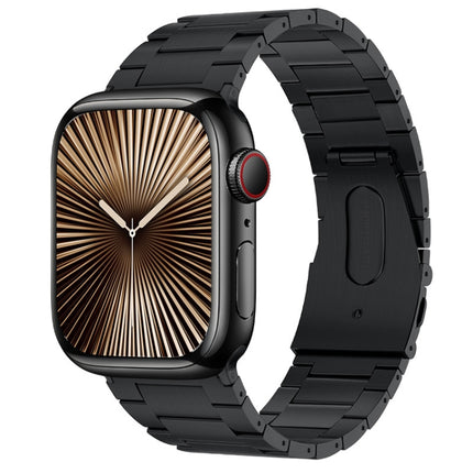 PG63 Three-Bead Protrusion Titanium Metal Watch Band, For Apple Watch Series 10 46mm, For Apple Watch Series 10 42mm, For Apple Watch SE 2023 44mm, For Apple Watch SE 2023 40mm, For Apple Watch Ultra 2 49mm, For Apple Watch Series 9 45mm               ... - DealBuddy