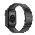 Double Lock Buckle Turtle Titanium Steel Watch Band, For Apple Watch 42mm, For Apple Watch 38mm - DealBuddy
