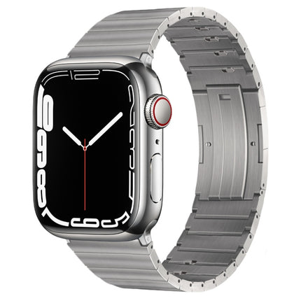PG65 Single Bead Bamboo Joint Spring Bars Titanium Metal Watch Band, For Apple Watch Series 6 40mm, For Apple Watch Series 6 44mm, For Apple Watch Series 5 44mm, For Apple Watch Series 5 40mm, For Apple Watch Series 4 44mm, For Apple Watch Series 4 40m... - DealBuddy