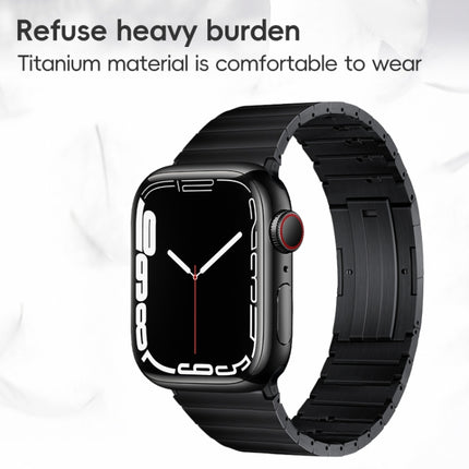 PG65 Single Bead Bamboo Joint Spring Bars Titanium Metal Watch Band, For Apple Watch Series 10 46mm, For Apple Watch Series 10 42mm, For Apple Watch SE 2023 44mm, For Apple Watch SE 2023 40mm, For Apple Watch Ultra 2 49mm, For Apple Watch Series 9 45mm... - DealBuddy