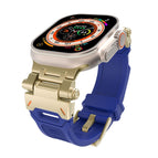 For Apple Watch Series 8 45mm / Gold Blue