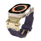 For Apple Watch SE 2022 44mm / Gold Purple