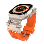 For Apple Watch SE 2022 44mm / Titanium Orange