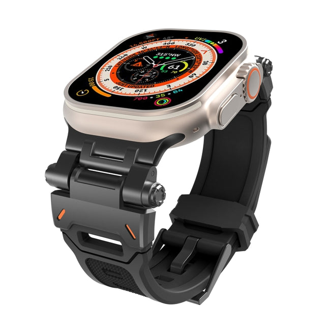 Stainless Steel Connector TPU Watch Band